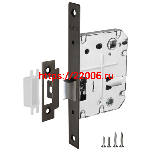 Защелка Punto (Пунто) врезная METL72-50 ( L72-50) GR графит Защелка Punto (Пунто) врезная METL72-50 ( L72-50) GR графит