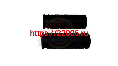 Грипсы для велосипеда  85мм детские, резина (d-22,2), чёрные фото 2