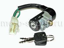 Замок зажигания Honda Dio AF-18/27 (фишка 5 контактов)  TMMP