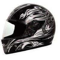 Мотошлем THH TS-38 №3  black/gray  (L)