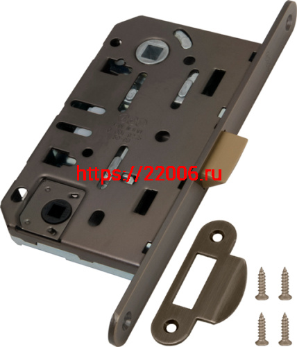 B01102.50.12.567 AGB (АГБ) Защелка врезная WC (антич. бронза) MEDIANA EV. (инд.упак+B01000.13) фото 3