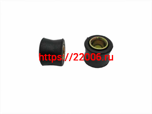 Сайлентблок амортизатора верхний со втулкой 10мм + нижний со втулкой 12мм ТММР Сайлентблок амортизатора верхний со втулкой 10мм + нижний со втулкой 12мм ТММР