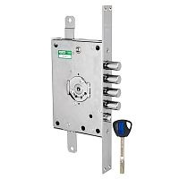 Замок Mottura (Моттура) врезной сувальдный с защёлкой 3D KEY 3D.771 S (левый), ключ 40 мм