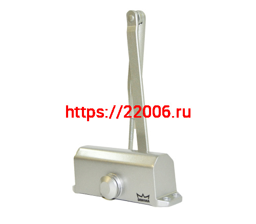 Доводчик Dorma (Дорма) дверной TS 77 EN3, с рычажной тягой, серый