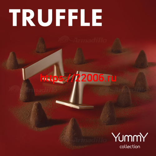 Ручка Armadillo (Армадилло) раздельная K.YM.TRUFFLE FSG-39 флор. золото фото 4 Ручка Armadillo (Армадилло) раздельная K.YM.TRUFFLE FSG-39 флор. золото фото 4