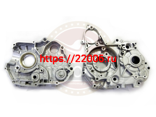 Картер 1Р39 Delta, Альфа голый эл.стартер сверху (два полукартера в сборе) фото 2 Картер 1Р39 Delta, Альфа голый эл.стартер сверху (два полукартера в сборе) фото 2