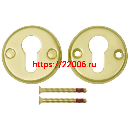 Декоративная Fuaro (Фуаро) накладка ESC-С-001-GP цилиндровая (золото) подвес фото 2 Декоративная Fuaro (Фуаро) накладка ESC-С-001-GP цилиндровая (золото) подвес фото 2
