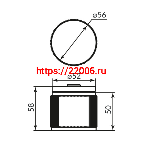 Ручка Punto (Пунто) раздельная R.ARC.R52.MOTIV BL-24 черный фото 2 Ручка Punto (Пунто) раздельная R.ARC.R52.MOTIV BL-24 черный фото 2