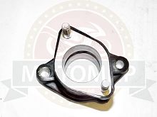 Патрубок карбюратора CG125 157FMI (коллектор впускной) короткий (резин)