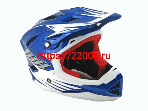 Мотошлем THH T-42 №2 blue/white (L) Мотошлем THH T-42 №2 blue/white (L)