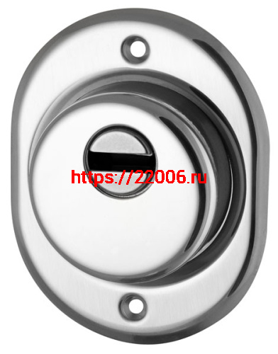 Броненакладка Armadillo (Армадилло) на ЦМ/сквозн. крепл. (от вырывания, 25 мм) ET/ATC-Protector 2-25CP-8 Хром box