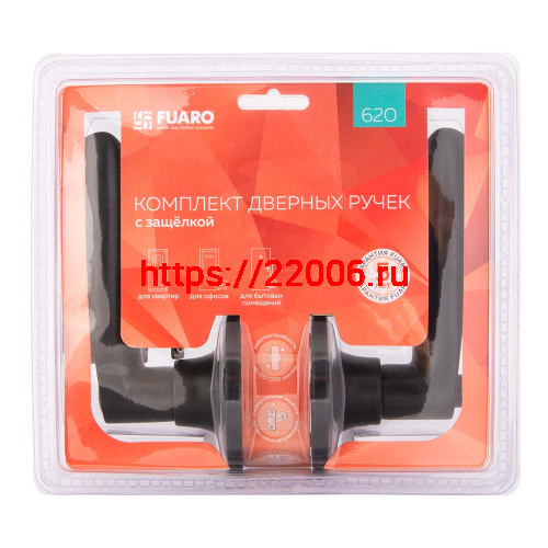 Ручка Fuaro (Фуаро) защелка DK620/BL BL-ET (620/BL BL-E) (кл/фик.) черный фото 2 Ручка Fuaro (Фуаро) защелка DK620/BL BL-ET (620/BL BL-E) (кл/фик.) черный фото 2