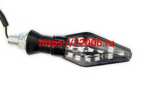 Боковой фонарь (LED) (компл. - 1 пар) WKT-TL-15 черный фото 2