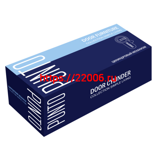 Цилиндровый Punto (Пунто) механизм (Z402/70) Z4002Knob70(30+10+30) с вертушкой PB латунь фото 2