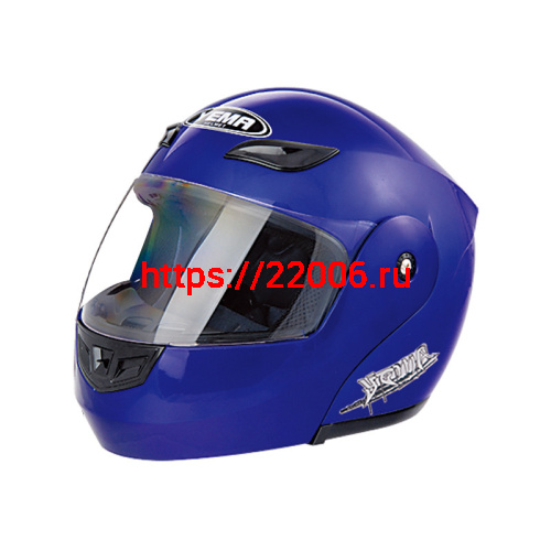 Мотошлем YM-920 синий (M)