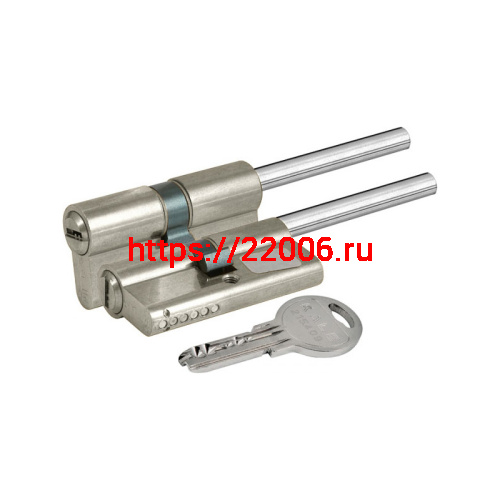 Цилиндровый механизм Kale kilit (Кале килит) под вертушку (дл.шток) 164 SX/91 (55+10+26) mm никель 5 кл. Цилиндровый механизм Kale kilit (Кале килит) под вертушку (дл.шток) 164 SX/91 (55+10+26) mm никель 5 кл.
