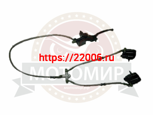 Гидравлика передняя в сборе Termit LIBRE, Termit Сity, Termit Taktik (L-1080mm, 1 поршень) (НАБОР)