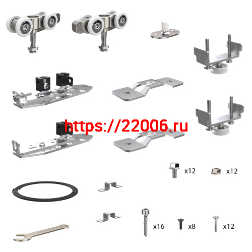 Комплект Armadillo (Армадилло) для раздвижных профильных дверей SLD.Comfort-PRO.SET4.PROF synchron/80 фото 2 Комплект Armadillo (Армадилло) для раздвижных профильных дверей SLD.Comfort-PRO.SET4.PROF synchron/80 фото 2