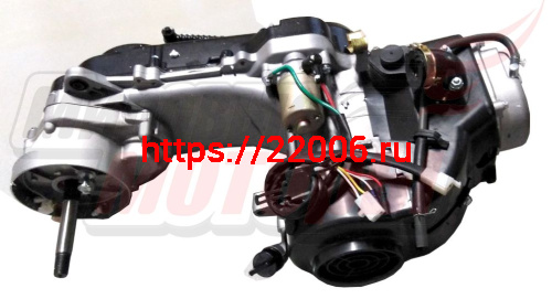 Двигатель 80см3 139QMB скутер, длинная ось длинный вариатор (R12")(45см) Двигатель 80см3 139QMB скутер, длинная ось длинный вариатор (R12")(45см)