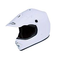 Мотошлем YM-210 KIDS белый  (S)