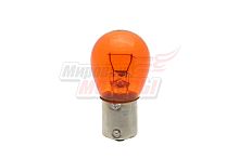 Лампа 12В21Вт желтая (в поворотник) Россия