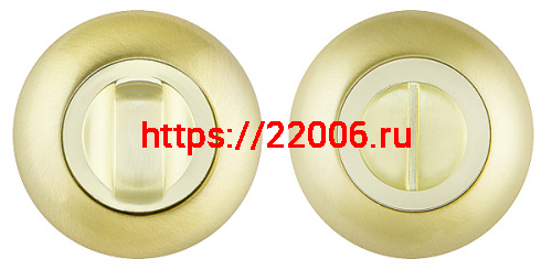 Ручка Fuaro (Фуаро) поворотная BK6.R.RM54 (BK6 RM) SG/GP-4 матовое золото/золото