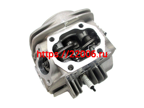 Головка цилиндра в сборе YX140 (клапана d-23/d-27, рокера, распредвал) Головка цилиндра в сборе YX140 (клапана d-23/d-27, рокера, распредвал)