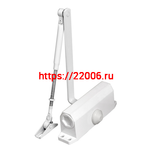 Доводчик Ajax (Аякс) дверной DCTR50-100 (TDR-100) 50-100кг WH белый Доводчик Ajax (Аякс) дверной DCTR50-100 (TDR-100) 50-100кг WH белый