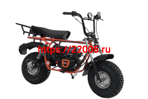 Мотоцикл СКАУТ САФАРИ ПЛЮС 3FL-8Е+ BIGFOOT FORK (ТЕЛЕСКОП, ФАРА, ЭЛ.СТ., KP230 -8+ лс,седло 2)