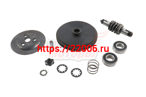 Сцепление в сборе F50,F60,F80,NR50,NR80,T100 (паз шпоночный на валу 2,8 мм) Сцепление в сборе F50,F60,F80,NR50,NR80,T100 (паз шпоночный на валу 2,8 мм)