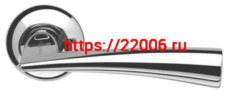 Ручка Armadillo (Армадилло) раздельная R.LD54.Columba (Columba LD80) CP-8 хром