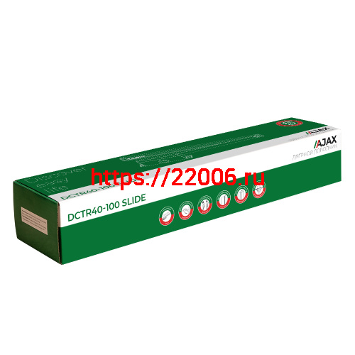 Доводчик Ajax (Аякс) дверной DCTR40-100 slide AL алюминий фото 4 Доводчик Ajax (Аякс) дверной DCTR40-100 slide AL алюминий фото 4