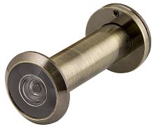 Глазок Fuaro (Фуаро) дверной, оптика пластик DV 3/90-50/Z (VIEWER 3 DVZ) AB бронза