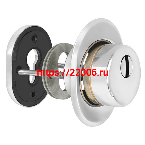 Броненакладка Fuaro (Фуаро) DEF.CRE/OV-set.9726 (DEF 9726) M6x90 врезная с чашкой CP-8 хром Броненакладка Fuaro (Фуаро) DEF.CRE/OV-set.9726 (DEF 9726) M6x90 врезная с чашкой CP-8 хром