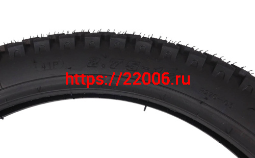 Покрышка 17" 2.75-17 Р270, без камеры, мопед, WANDA фото 3 Покрышка 17" 2.75-17 Р270, без камеры, мопед, WANDA фото 3