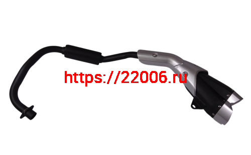 Глушитель COBRA SRM раздвоенный (18012627) Глушитель COBRA SRM раздвоенный (18012627)