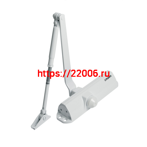 Доводчик Fuaro (Фуаро) дверной DC20-5/TS-68 WH до 110 кг (белый) Доводчик Fuaro (Фуаро) дверной DC20-5/TS-68 WH до 110 кг (белый)