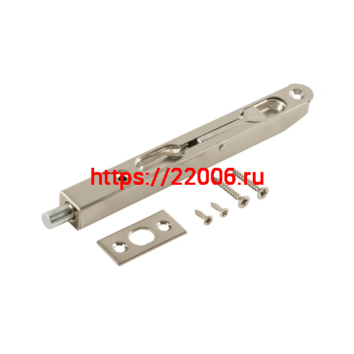 Торцевой Ajax (Аякс) упор RIGEL-FB 140/R SN мат.никель