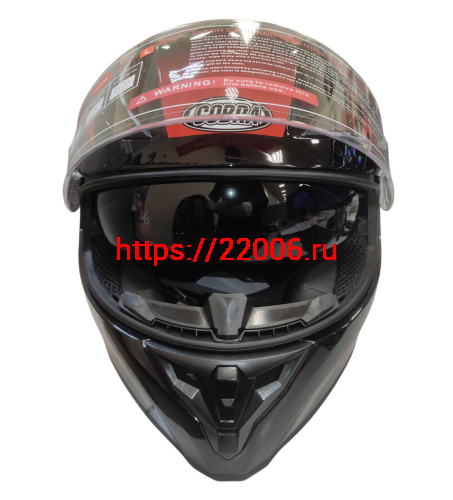 Шлем интеграл COBRA EC H128, серый/оранж, серый/син, черн/крас, черн/лайм, черн/оранж, размер M фото 2