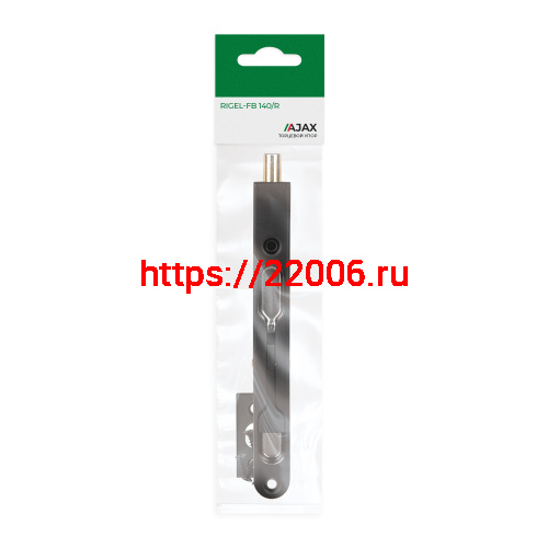 Торцевой Ajax (Аякс) упор RIGEL-FB 140/R BL черный фото 3