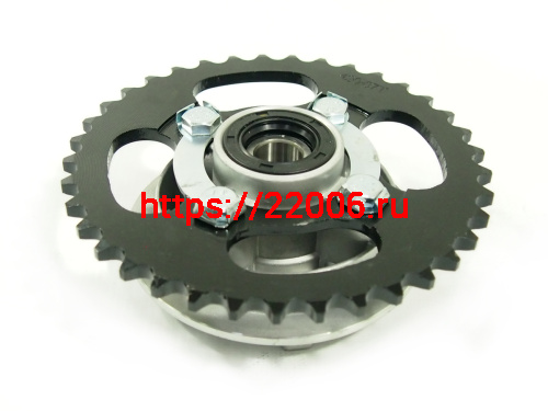 Звезда 37 зуб. (420) цепи, задняя Альфа, Дельта, Zodiak в сборе с основанием фото 2 Звезда 37 зуб. (420) цепи, задняя Альфа, Дельта, Zodiak в сборе с основанием фото 2