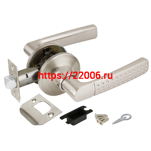 Ручка Punto (Пунто) защелка DK626 SN-PS (6026 SN-P) (без фик.) мат. никель