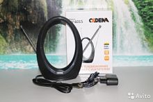 AV-6015 Антенна телевизионная комнатная с усил. CADENA