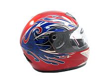 Мотошлем YM-802 красный (XS)