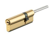 Цилиндровый механизм Kale kilit (Кале килит) под вертушку (дл.шток) 164 SX/86 (50+10+26) mm латунь 5 кл.