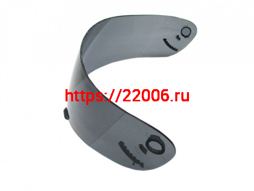 Стекло для мотошлема TS-42 серое (серебро) Стекло для мотошлема TS-42 серое (серебро)