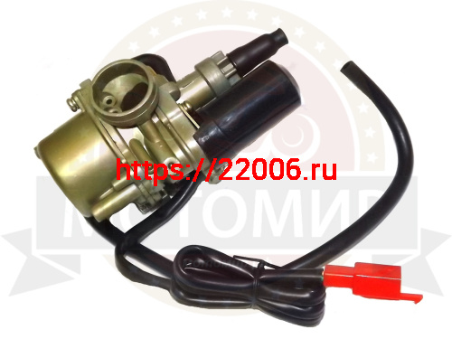 Карбюратор 2х такт. Honda Tact AF-05/09/16/24 (d17мм D28мм) фото 2