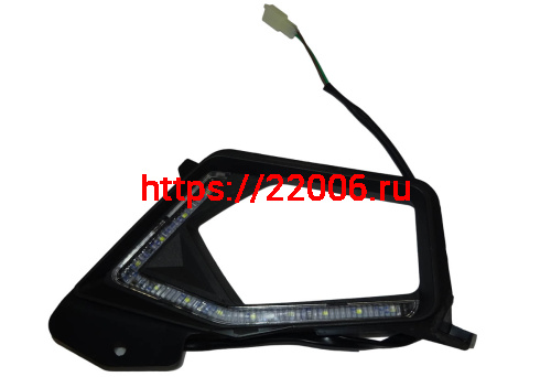 Облицовка фары ATV СOMMANDER 200 передней левая (316046001001) Облицовка фары ATV СOMMANDER 200 передней левая (316046001001)
