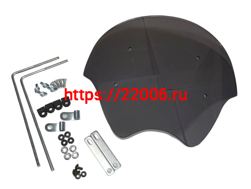 Щиток ветровой GATAN с кронштейном  ( )