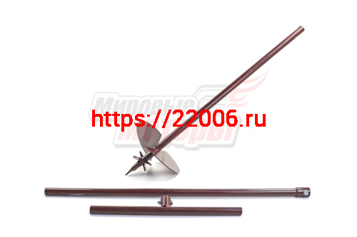 Бур ручной для земляных работ (D 250мм, L-1900мм) Бур ручной для земляных работ (D 250мм, L-1900мм)